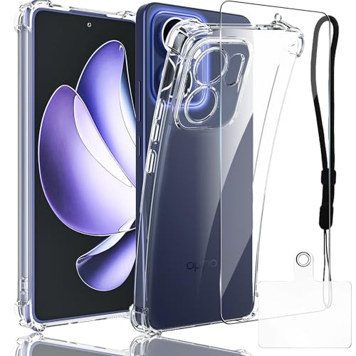 OPPO Reno13 A 128GB 8GB RAM ケースとフィルム付 Amazon | 【1枚ガラスフィルム+1個ケース】対応 OPPO Reno13 A